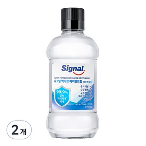 Signal 액티브 구강청결제 페퍼민트향, 770ml, 2개