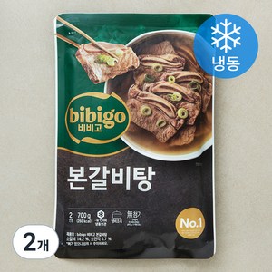 비비고 본갈비탕 2인분 (냉동), 2개, 700g