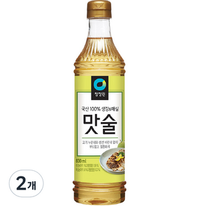 청정원 맛술, 830ml, 2개