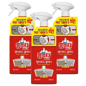 홈스타 렌지후드 클리너, 500ml, 3개