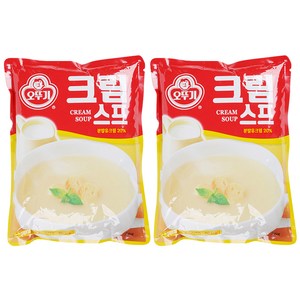 오뚜기 크림 스프, 1kg, 2개