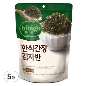 비비고 한식간장 김자반, 50g, 5개