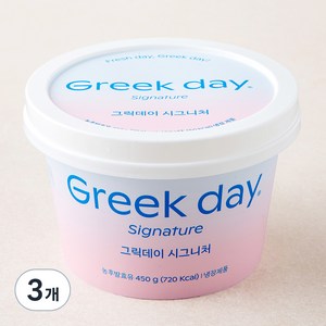 그릭데이 시그니처, 450g, 3개