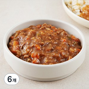 킨더가든 한우 야채 하이라이스, 130g, 6개