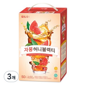 담터 자몽 허니 블랙티, 13g, 50개입, 3개