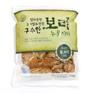 엄마손맛 우리쌀로 만든 구수한 보리누룽지야, 1kg, 1개