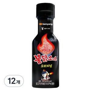 불닭 소스, 200g, 12개