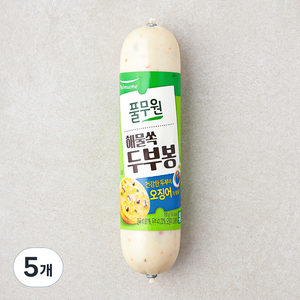 풀무원 해물쏙 두부봉, 180g, 5개