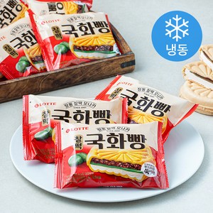 롯데웰푸드 국화빵 찰떡 아이스밀크 (냉동), 150ml, 24개