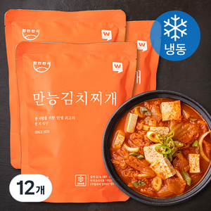 한인한식 만능 김치찌개 (냉동), 650g, 12개