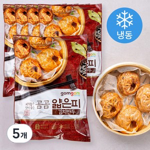 곰곰 얇은피 김치 만두 (냉동), 1kg, 5개