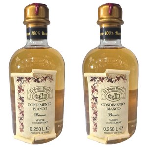 라베키아 콘디멘토 비앙코 화이트발사믹, 2개, 250ml