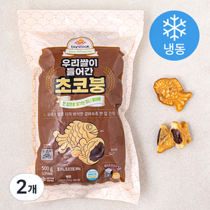 우리쌀이 들어간 초코붕 (냉동), 500g, 2개