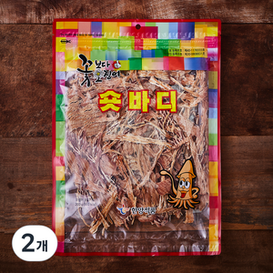 한양식품 꽃보다오징어 숏바디, 200g, 2개