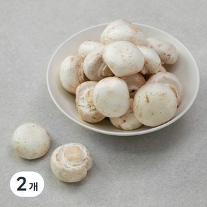 국내산 구이용 양송이버섯, 300g, 2개