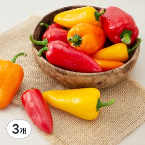 국내산 미니 파프리카, 300g, 3개