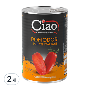 Ciao 이탈리안 필드 토마토소스, 400g, 2개