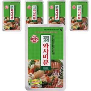 오뚜기 와사비분, 300g, 5개