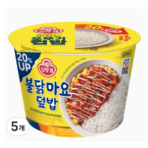 오뚜기 불닭마요덮밥, 277g, 5개