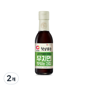 청정원 무치면 맛있는 간장, 150g, 2개