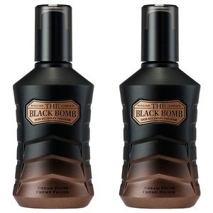 더페이스샵 더 블랙 밤 크림 플루이드 남성 스킨 케어, 130ml, 2개