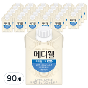 메디웰 프로틴 1.5 플러스, 200ml, 90개