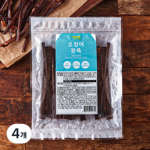 바다원 오징어 장족, 150g, 4개