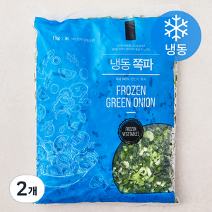 냉동 쪽파 (냉동), 1kg, 2개