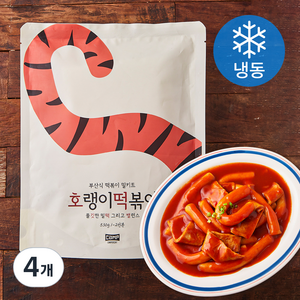 호랭이떡볶이 (냉동), 530g, 4개