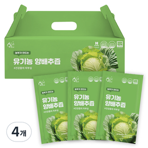 황금이네 농부가 만드는 양배추즙 100ml 30포, 3L, 4개