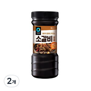 청정원 소갈비 양념, 840g, 2개