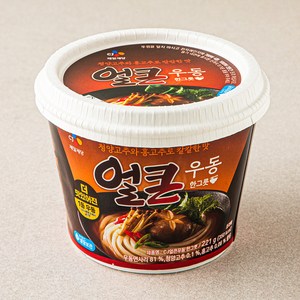 CJ 얼큰우동 한그릇, 221g, 1개