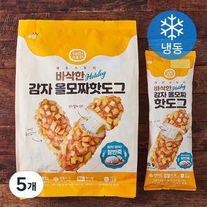 쉐프스토리 바삭한 감자 올모짜 핫도그 4개입 (냉동), 360g, 5개