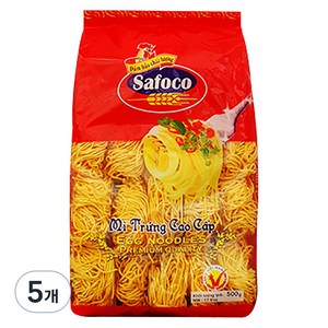 사포코 에그누들면, 500g, 5개