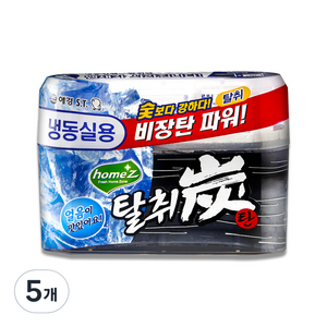 홈즈 탈취탄 냉동실용, 70g, 5개