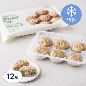 아임닭 간편 한끼 닭가슴살 만두 (냉동), 180g, 12팩