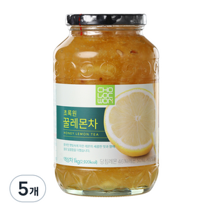 초록원 꿀레몬차, 1kg, 1개입, 5개