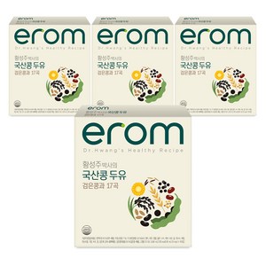 이롬 황성주 박사의 국산콩 두유 검은콩과 17곡, 190ml, 64개