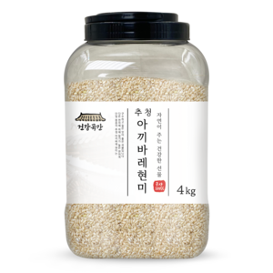 건강곡간 추청 아끼바레 현미, 4kg, 1개