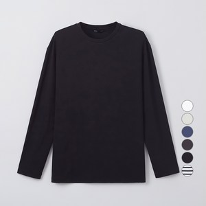스파오 남성용 밀라노코튼 루즈핏 긴팔티 SPLWF23M01