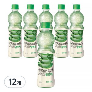 자연은 알로에 주스, 500ml, 12개