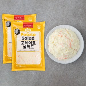 샐러드미인 포테이토샐러드, 1.2kg, 2개