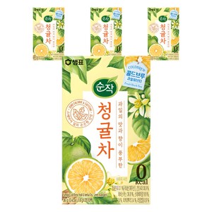 순작 청귤차, 1.8g, 20개입, 4개