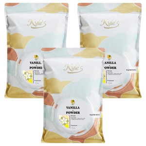 카일스 바닐라 파우더, 1kg, 3개, 1개입
