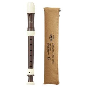 다벨 소프라노 리코더 바로크식 DSR-321WB, 나무무늬, 1개