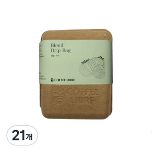 커피리브레 블렌드컬렉션 드립백커피, 10g, 7개입, 3개