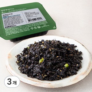 집반찬연구소 파래김무침, 3개, 40g