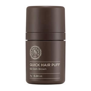더페이스샵 퀵 헤어 퍼프 7g, 02다크브라운, 1개