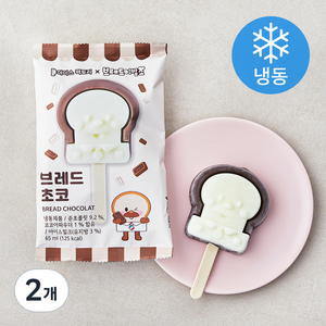 아이스팩토리 브레드 초코 (냉동), 1개입, 2개