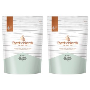 베티나르디 얼그레이 지퍼백, 125g, 2개, 1개입